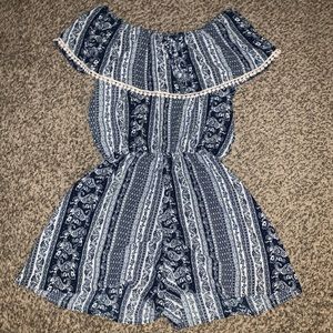 Off-The-Shoulder Romper